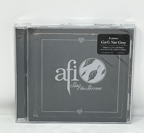 AFI SING THE SORROW CD - NEW SEALED - READ!
