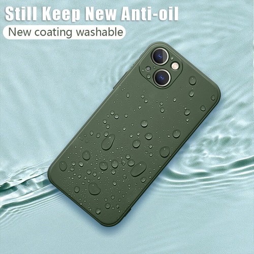 Per iPhone 15 14 Pro Max 13 12 11 16 XS Liquid Silicone Morbido Cover Case Skin - Zdjęcie 15 z 29