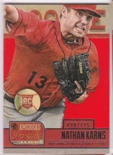 2013 PANINI AMERICA'S PASTIME NATHAN KARNS RC /125 WASHINGTON NATIONALS #201