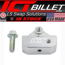 ICT Billet LS Gen 4 Knock Sensor Relocation Brackets