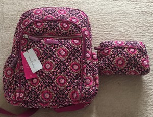 lilac medallion backpack