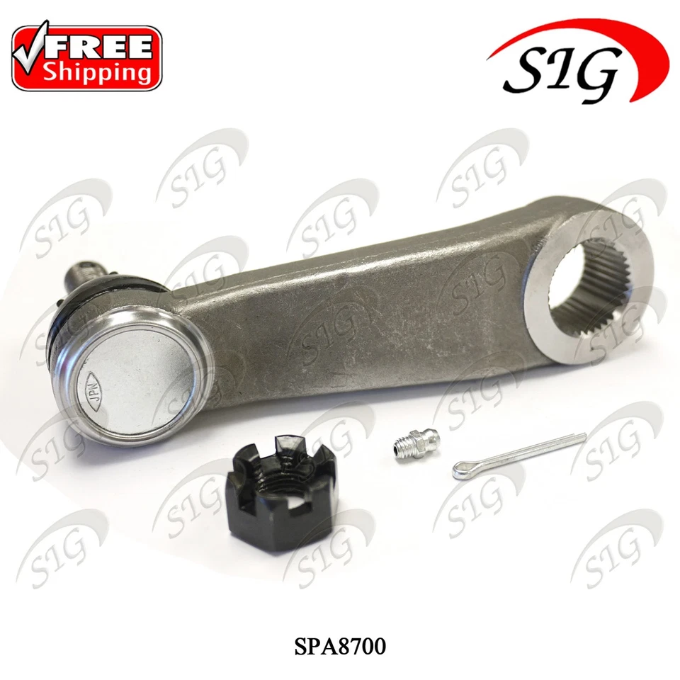 For 1997 - 2004 Ford F-150 4WD Truck Inner Outer Tie Rod End Pitman Arm 6PC Kit - Image 3 of 4