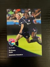 2023 Parkside NWSL Pronto Short Print SP /413 #46 Madison Pogarch Po Knows Goals