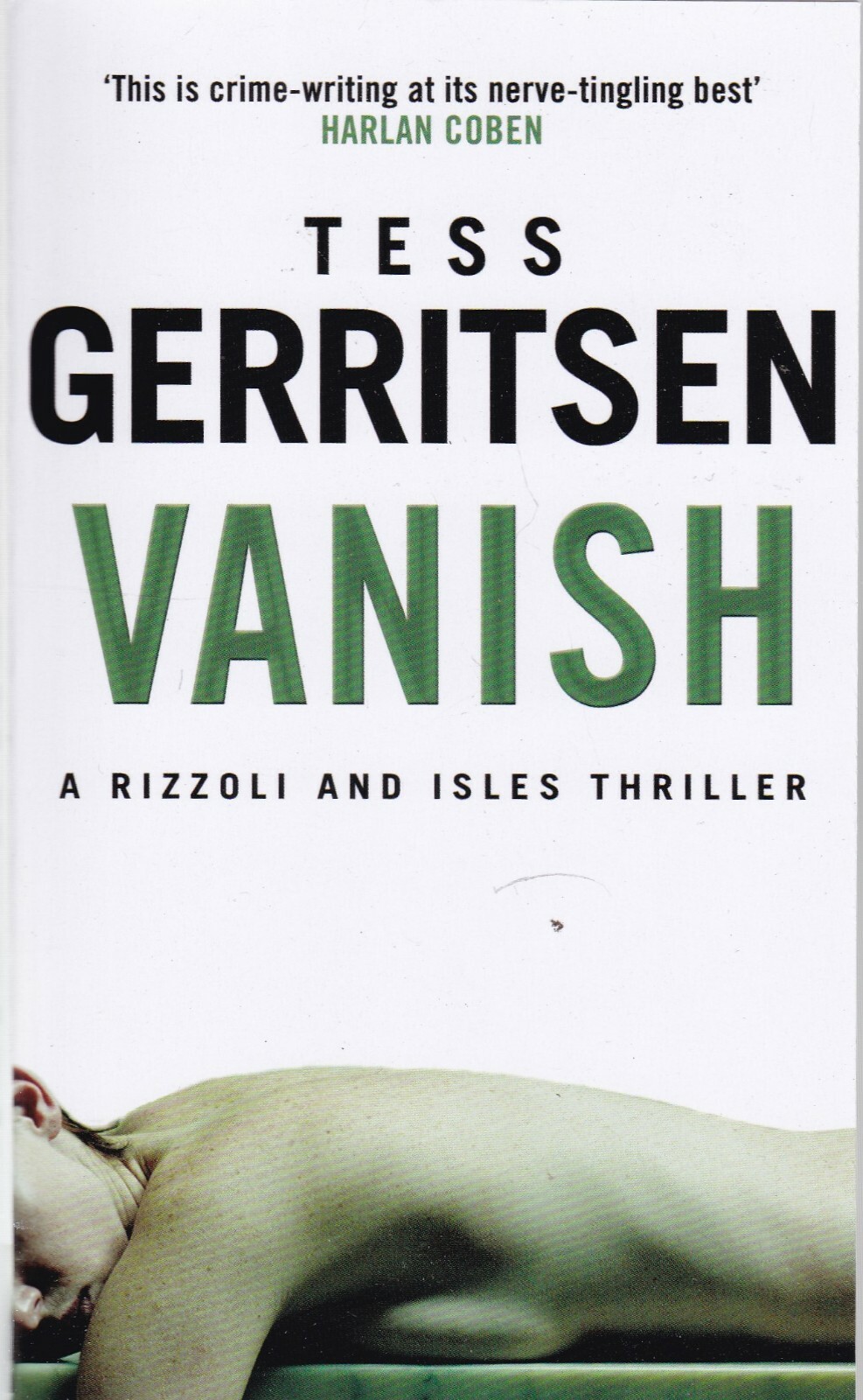 VANISH, TESS GERRITSEN PAPERBACK BOOK, NEW