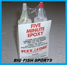 FLEX COAT 5 Minute Epoxy #Q4 Rod Building and Repair FREE USA SHIPPING!