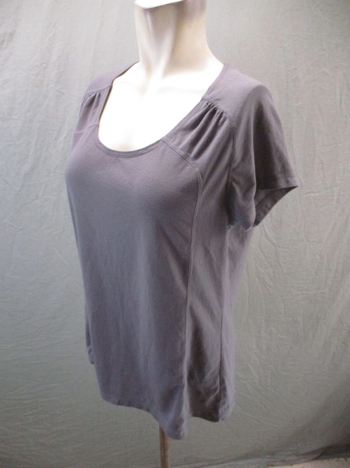 merrell opti-wick round neck short sleeve athletic shirt