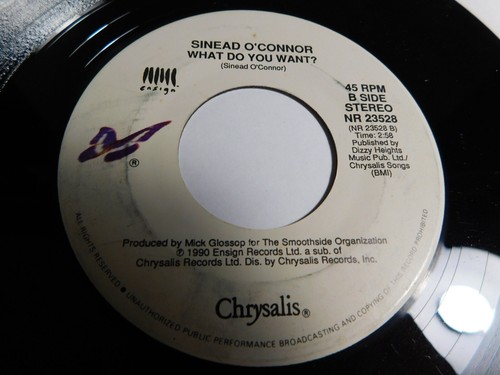 Sinéad O'Connor – The Emperor's New Clothes 1990 7" Single NR 23528 - Picture 4 of 4