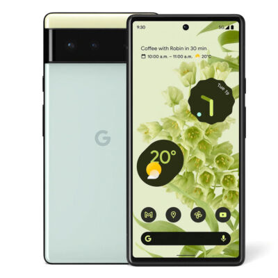 Google Pixel 6 - 128GB - Sorta Seafoam (Ohne Simlock) (Dual-SIM)