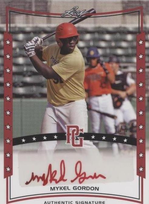 2014 Leaf Perfect Game Showcase - Mykel Gordon #A-MG1 - 1 of 1