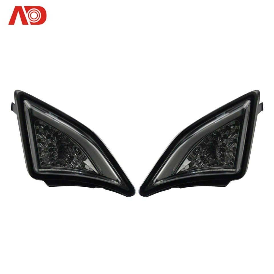 SMOKED LED SIDE MARKER TURN SIGNAL LIGHT CORNER LAMP FOR Toyota GT86 Scion FR-S - Image 3 of 4