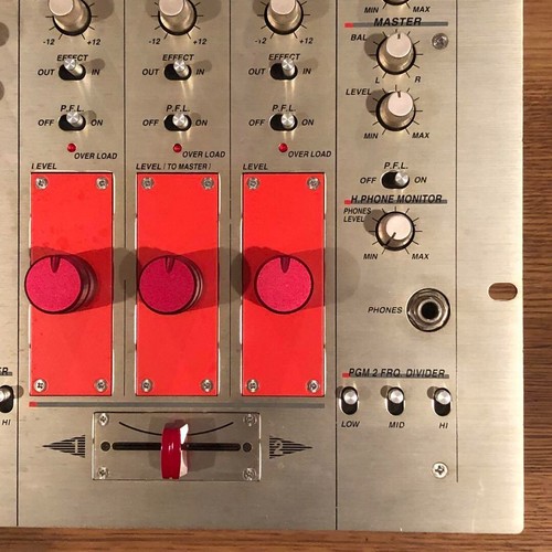 Vestax PMC-27 Rotary Mixer Upcycled Custom Vintage DJ Audio Tested - Picture 8 of 10