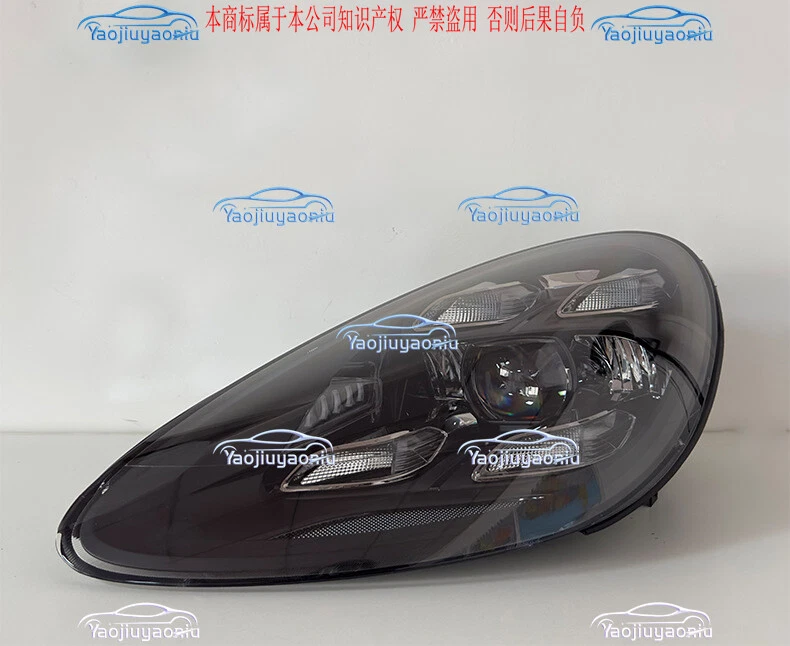 Par de faros LED proyectores DRL delanteros para Porsche Cayenne 2011-2014 Foto 2 de 4