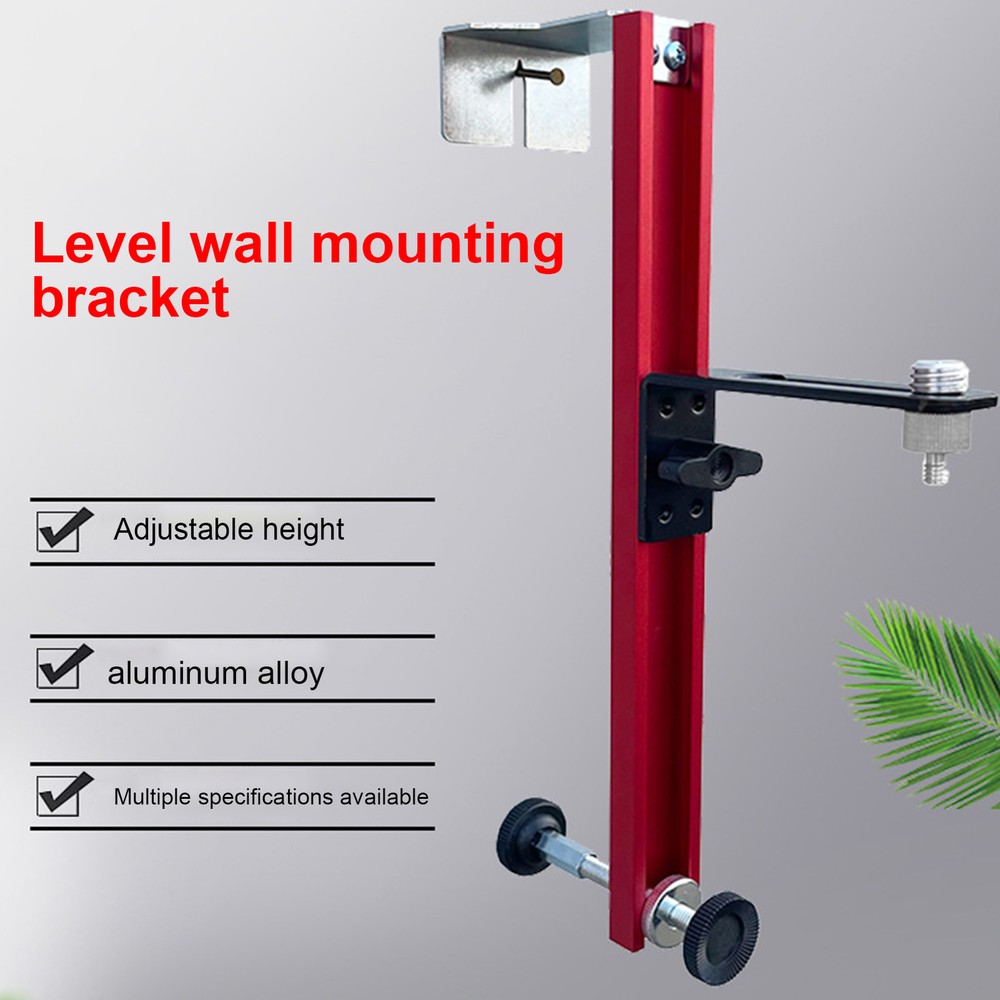 Adjustable Universal Laser Level Wall Mount Bracket Support for Multi Lasers