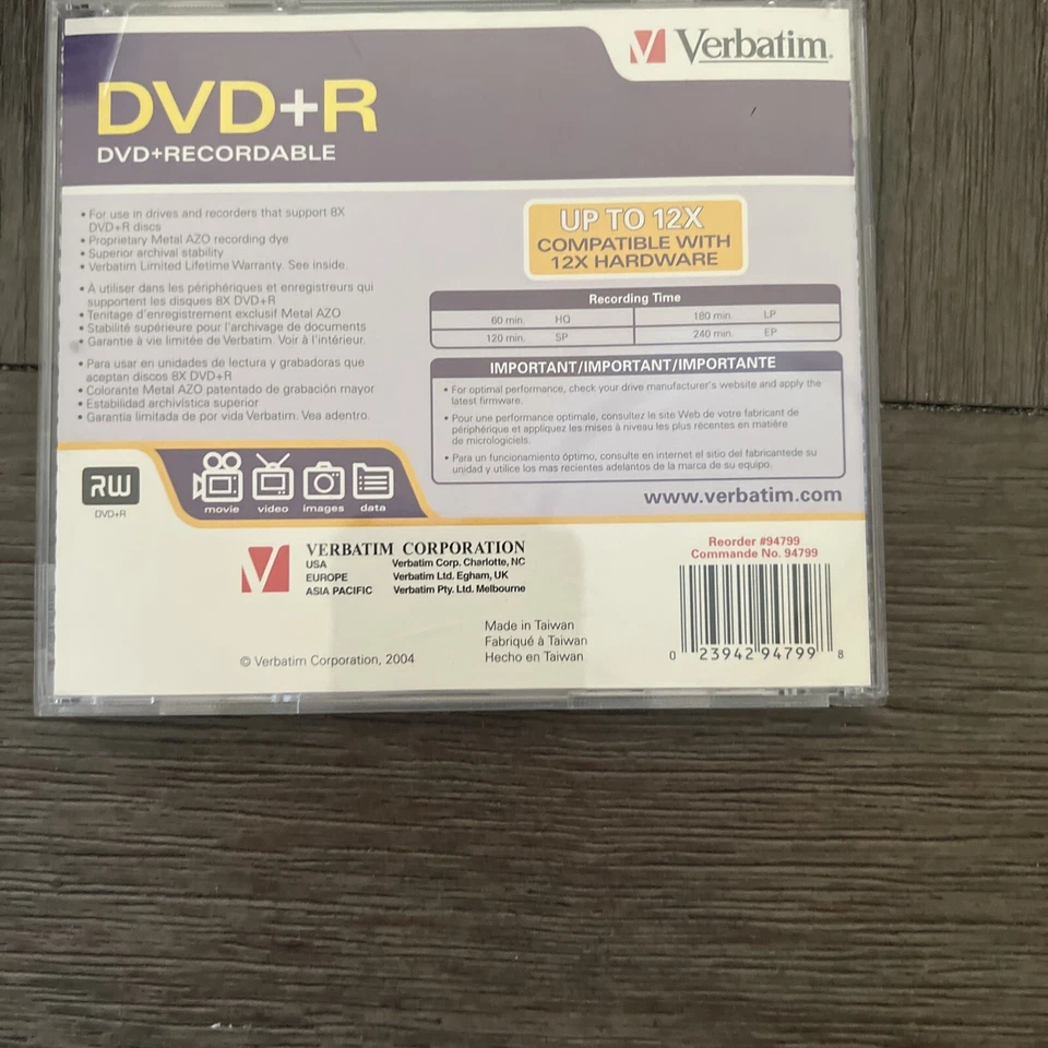 Verbatim DVD+Rs (94959) (94959) - Image 4 of 4