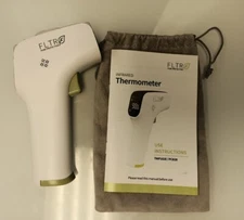FLTR Non-Contact Infrared Thermometer Adult/Baby Fast 1 Second, Fever Alert Used