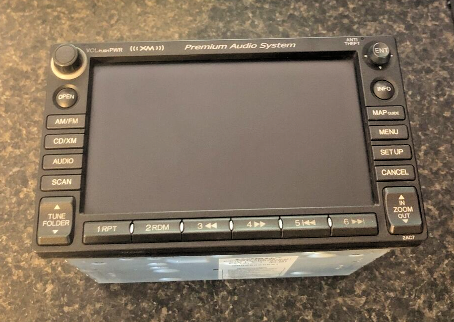 2007-2009 Honda Civic Navigation Premium Audio System XM Radio 39541-SNA-A510-M1 2007-2009 Honda Civic Navigation Premium Audio System XM Radio 39541-SNA-A510-M1