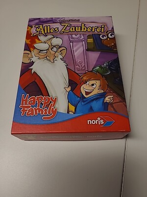 ,,Alles Zauberei'' happy family  spiel von Noris  (Komplett) so gut Neu