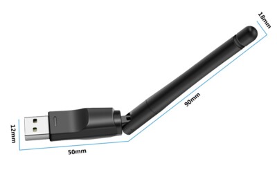 Mini USB WiFi Adapter 150Mbps WLAN Netzwerkkarte RTL8188 Netzwerkkarte 