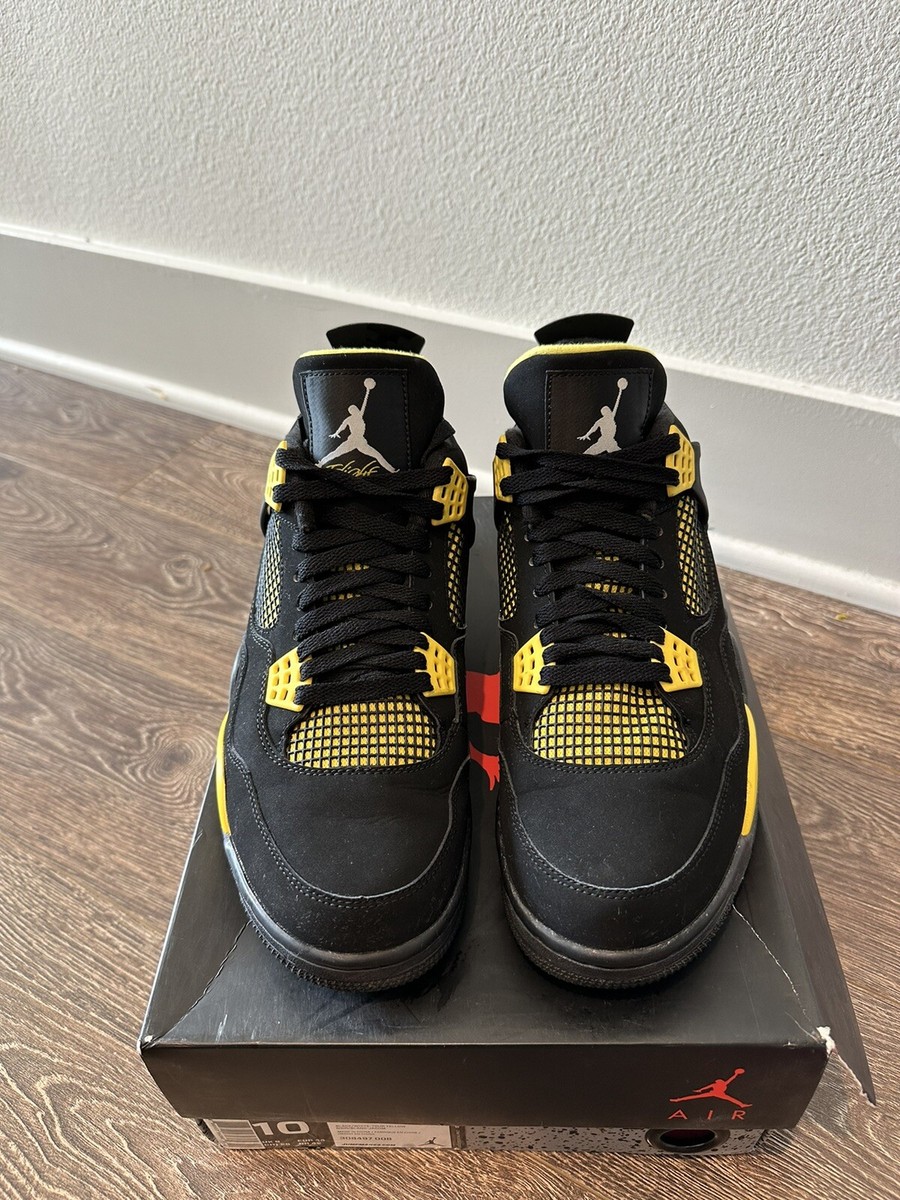 Nike Air Jordan 4 Retro Low Thunder 2012 - Men display picture 1