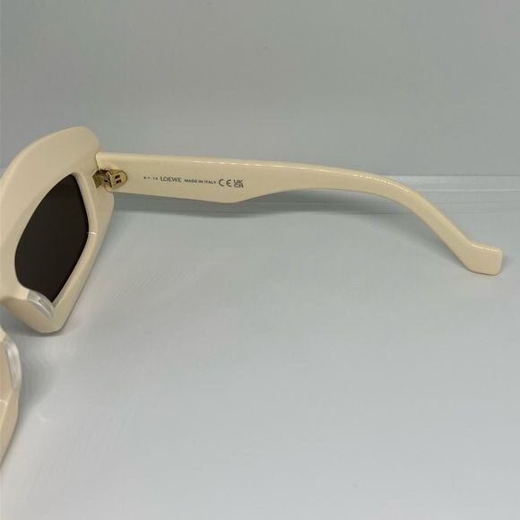 Loewe Sunglasses Square Rectangle Frame Anagram Acetate