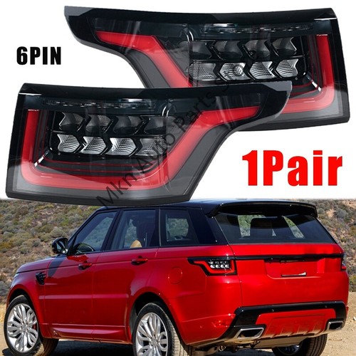 2Pcs LED Tail Light Brake Lamp 6PIN For Land Rover Range Rover Sport 2018-2021