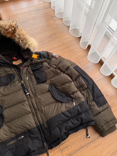 Parajumpers Mountain Loft Puffer Down Green Outdoor Jacket - Picture 4 of 18