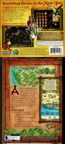 Escape From Paradise and Mystic Inn Pc New Vista XP Whole Bunch Of Puzzle Games - Picture 2 of 2