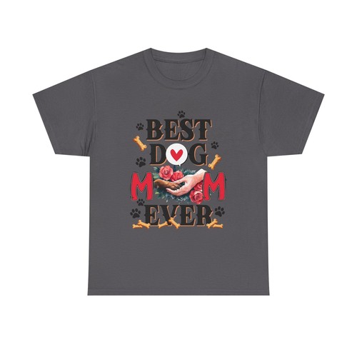 Best Dog Mom Ever Tee, Unisex Cotton Shirt, Gift for Dog Lovers, Pet Owner - 第 23/34 張圖片