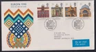 Great Britain 1990 Europa FDC 284b Edinburgh to Woodvale WA
