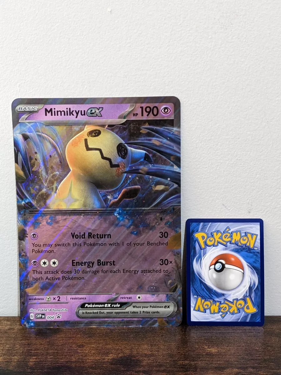 Mimikyu ex · Scarlet & Violet Promos (SVP) #004 ‹ PkmnCards