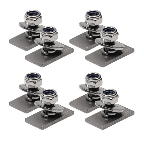 M8x16 Slot Channel NyLock Nuts T Bolts Slider Rhino Thule Yakima Roof ...