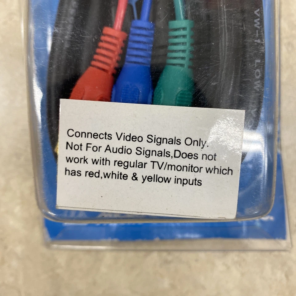 SVGA/VGA TO 3 RCA  RGB Monitor Cable 10FT New - Image 3 of 4