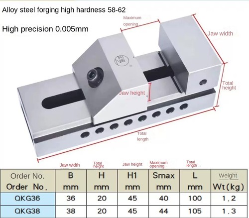 Precision Ground Stainless Steel Mini Vise Universal Tool Sharpener 63QKG73。 - Picture 8 of 8