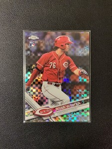 JESSE WINKER RC XFRACTOR REFRACTOR 2017 TOPPS CHROME CARD NO. 74 MARINERS