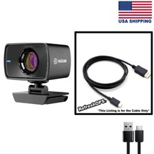 Elgato Facecam - 1080p60 Full HD Webcam USB Cable Transfer Cord Replacement