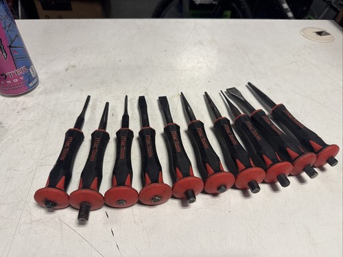 MAC TOOLS 10pc mold grip set punch and chisel PART# PCHG10SA