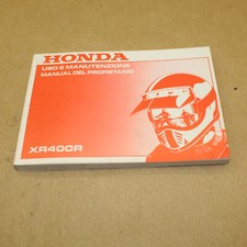 MANUEL UTILISATEUR DU CONDUCTEUR HONDA XR 400 R 1996