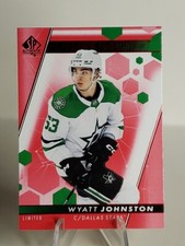 2022-23 SP Authentic Limited Red Future Watch Wyatt Johnston Rookie Dallas Stars