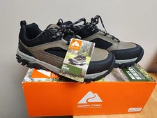 NEW Ozark Trail Stone Mens Hiking Shoes Size 10 Ergonomic Footbed Lightweight