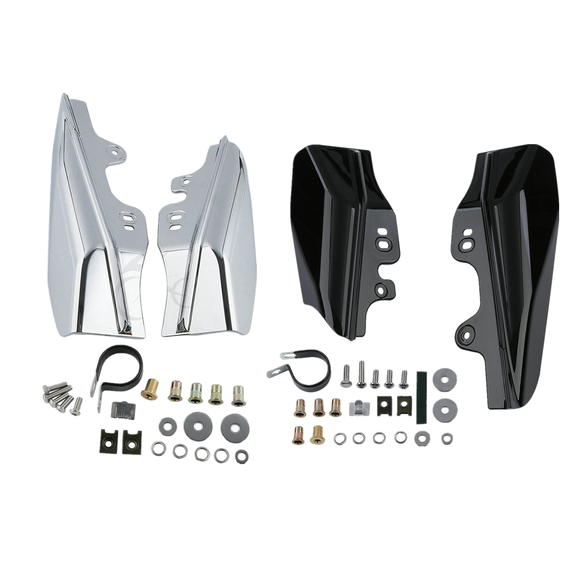 じゅん Mid-Frame Air Deflector Fit For Harley Touring Electra Road Glide