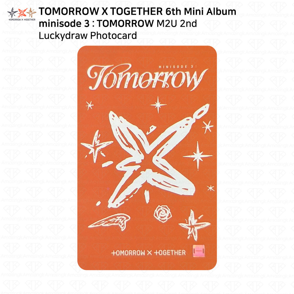 TXT Tomorrow X Together minisode 3: TOMORROW 2nd Lucky Draw
