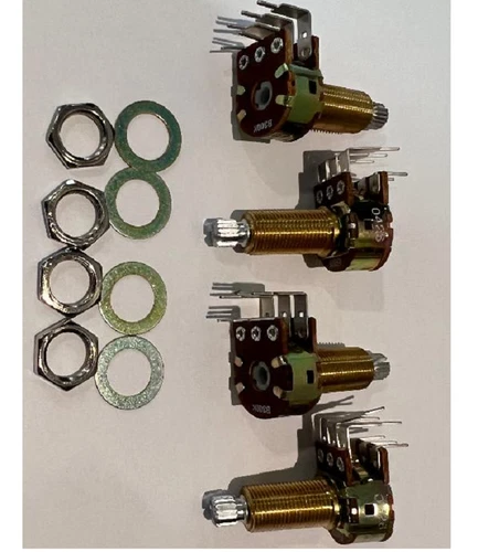 Guitar POTs DUAL 300K/300K - Lot 4 pcs - Gibson Les Paul or similar models