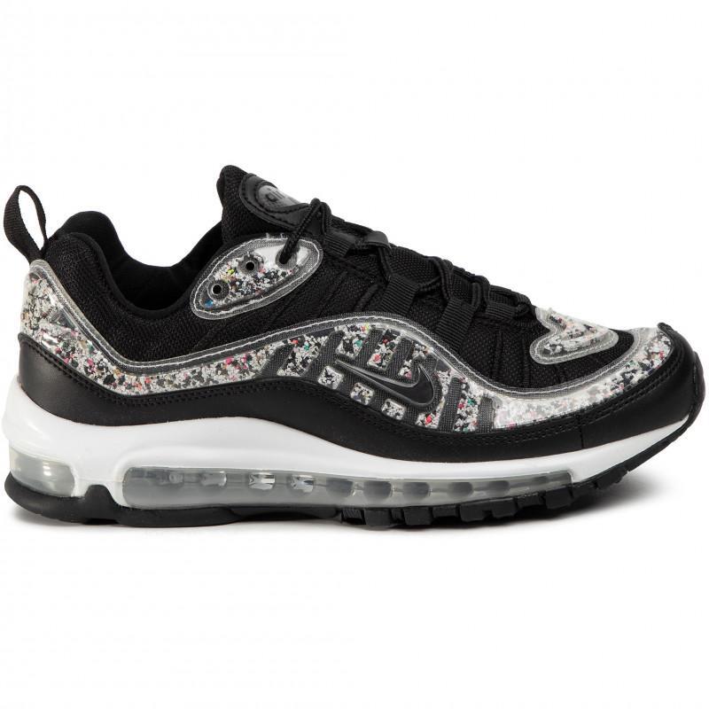 Womens NIKE AIR MAX 98 LX Black Trainers AV4417 001 UK EU 38