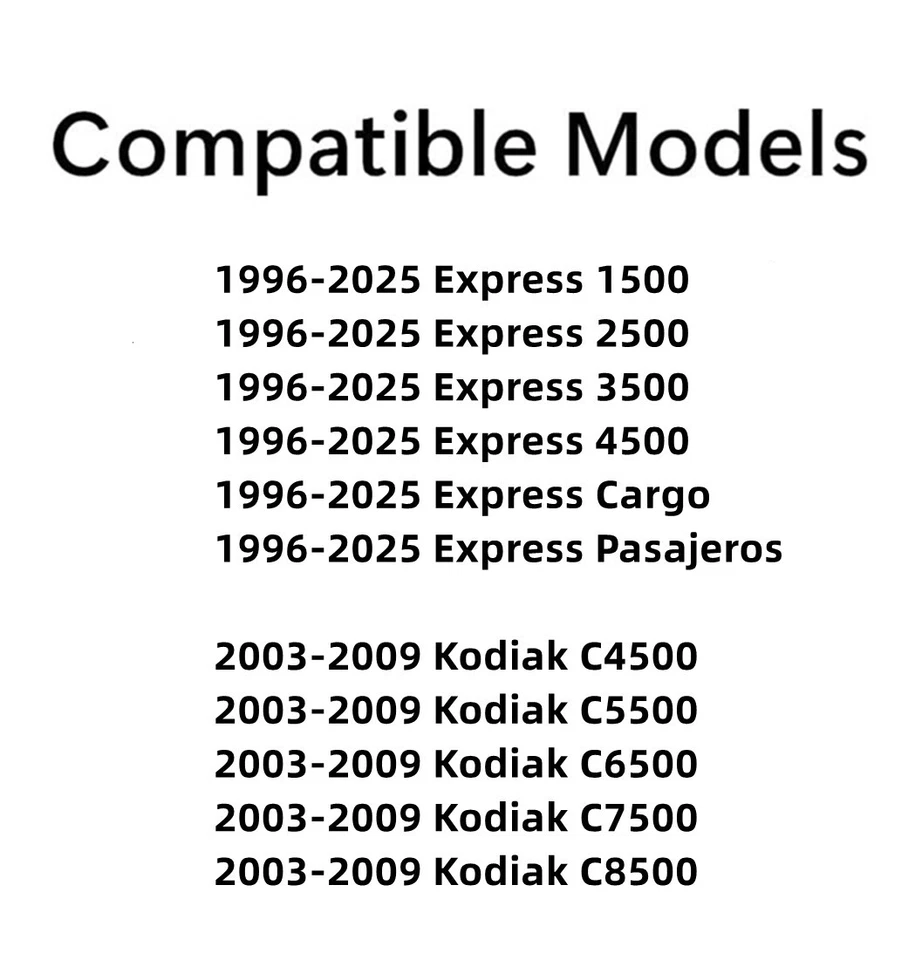 Fit Chevrolet Express Kodiak Passenger Right Side Front Door Window Glass Foto 3 de 4