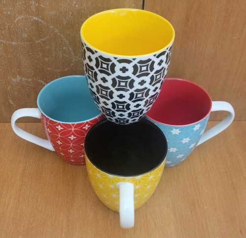 Set di 4 tazze Elekpopu, 14 once / 4 1/4", ottime - Foto 10 di 15