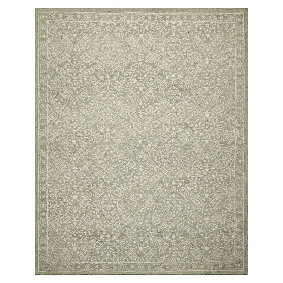 Alfombra Oriental Salvia Multi Tamaños Telar de Lana GANCHADA A MANO TRANSICIÓN Foto 2 de 4