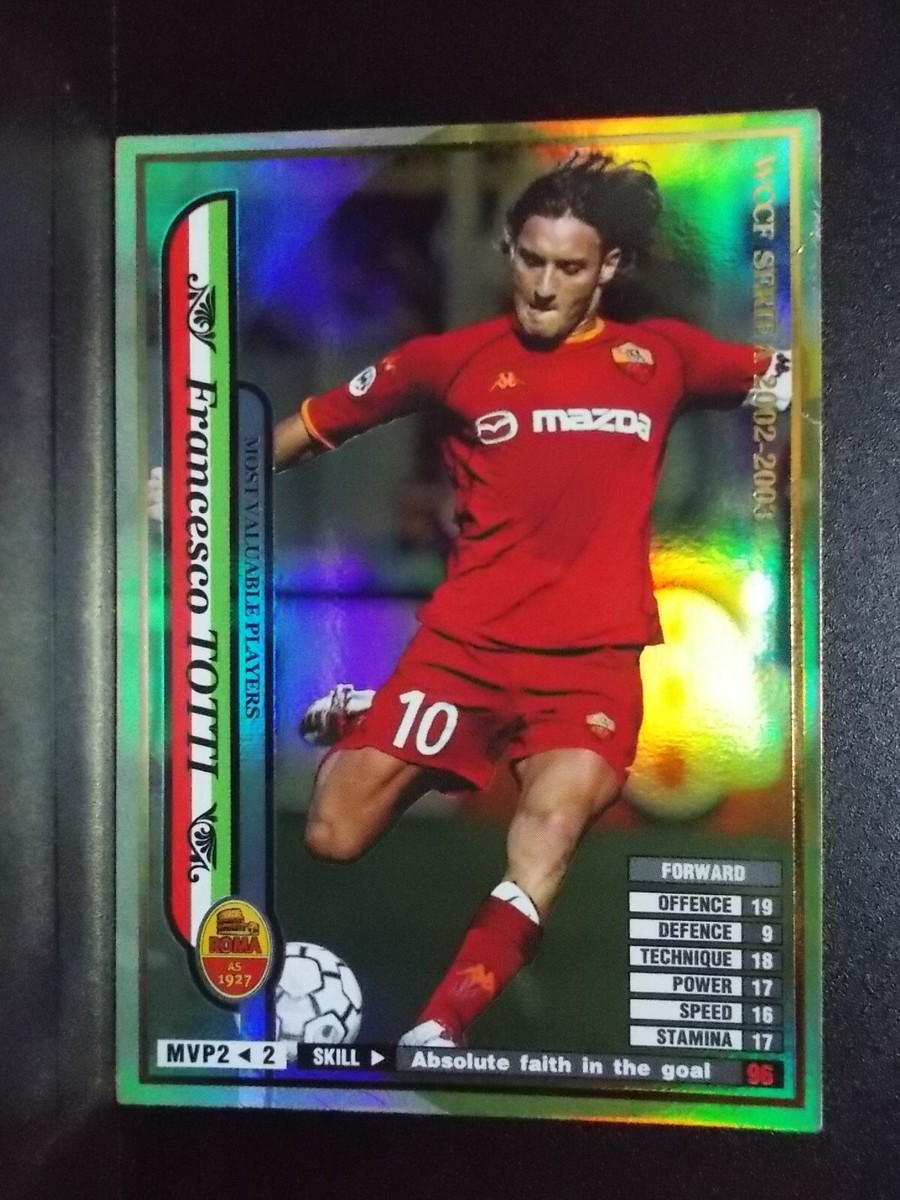 AS.ROMA ASローマトッティFrancesco Totti Panini WCCF 2008-09 Francesco Totti 1976 Italy No.10 AS Roma