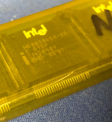 NG80386SX-20 INTEL 80386SX 100-Pin QFP Microprocessor 32-Bit New