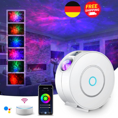 SUPPOU LED WIFI Sternenhimmel Projektor, Smart Nachtlicht 3D Galaxy Sternenproje