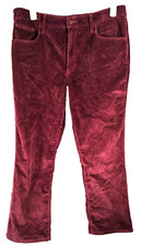 Universal Thread women's maroon corduroy ankle bootcut pant 16 NWT 38/27